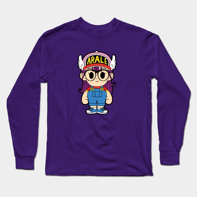 Arale Chibi Long Sleeve T-Shirt by mighty corps studio